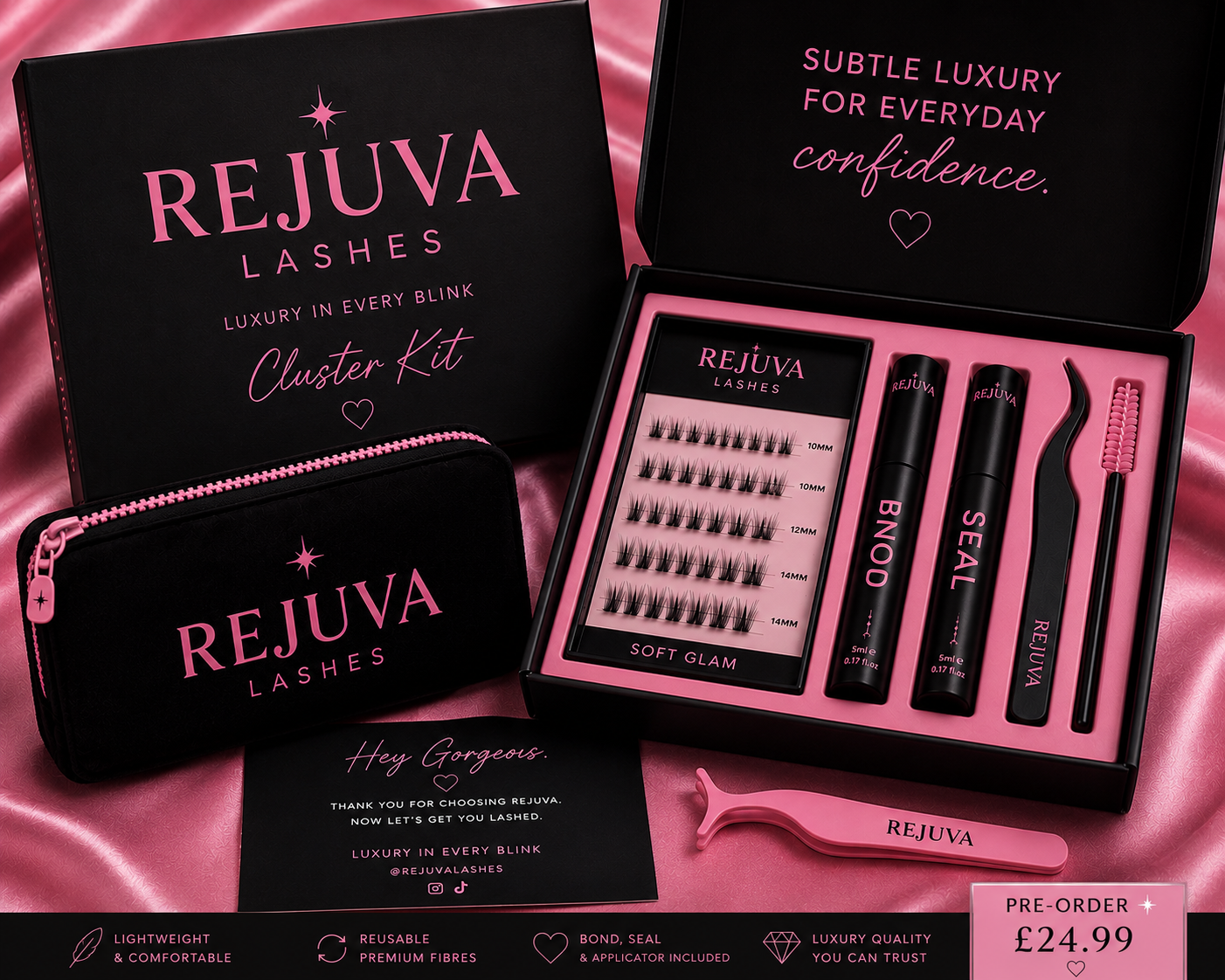 Rejuva Clusters – Soft Glam ✨