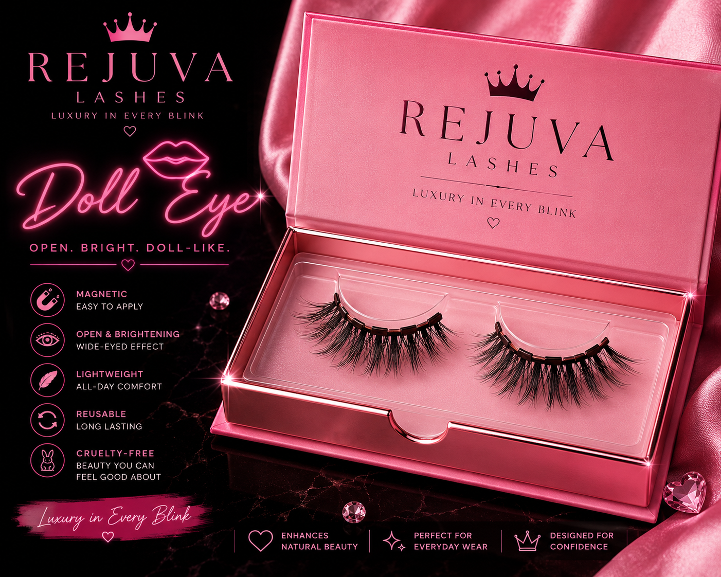 Rejuva Lashes – Doll Eye 💋