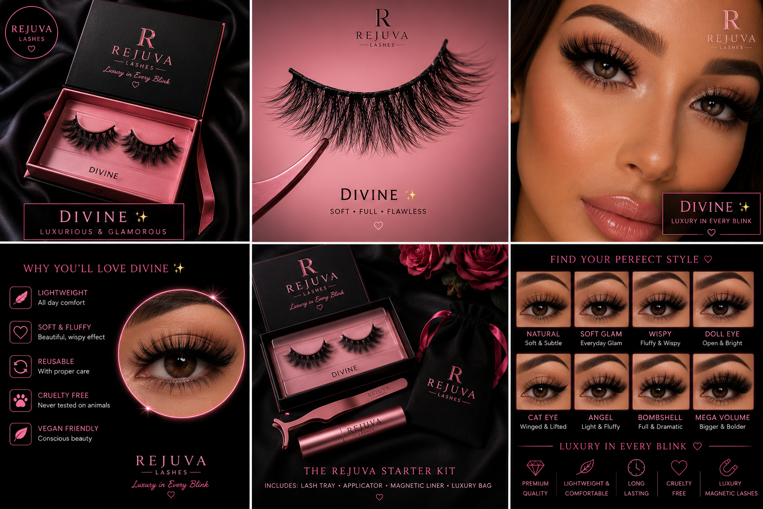 Rejuva Lashes – Divine✨️